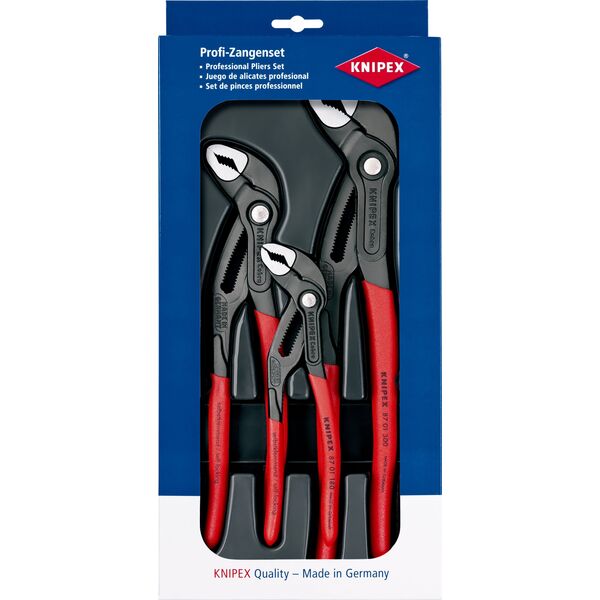 Knipex Zestaw szczypiec Cobra 3 sztuki (00 20 09 V02)