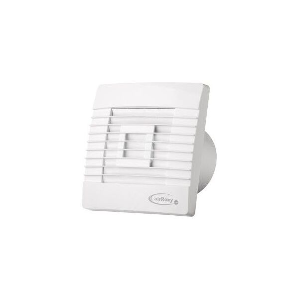 airRoxy Wentylator ścienny 100mm 15W z żaluzją grawitacyjną, czujnik ruchu pRestige 100ZG - 01-029