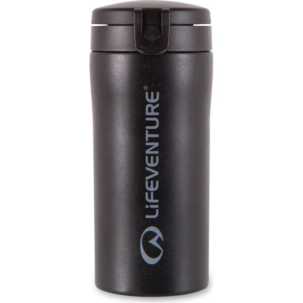 Lifeventure Szczelny Kubek Termiczny FlipTop Thermal Mug Matt Black (LM76120)