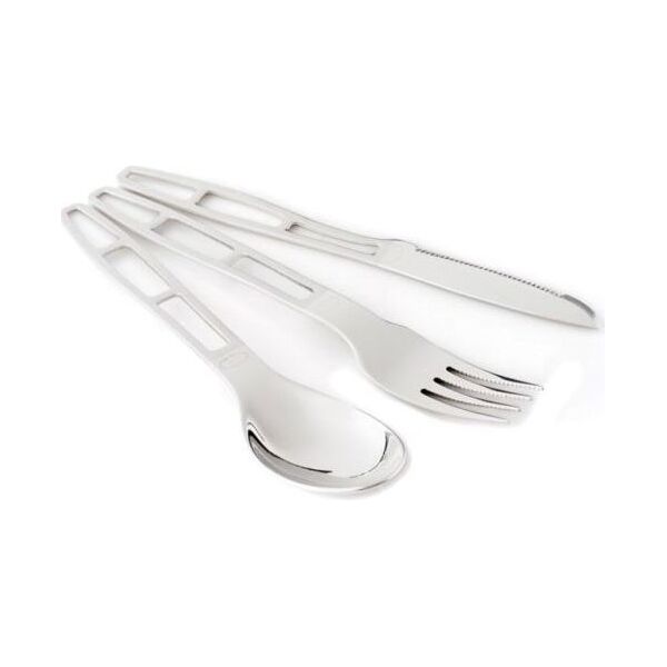 GSI Outdoors Zestaw sztućcow Glacier Stainless 3 PC Cutlery Set (61004)