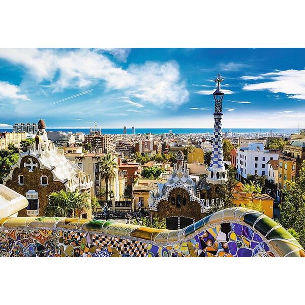 Trefl Puzzle 1500 elementów Park Guell, Barcelona (GXP-645725)