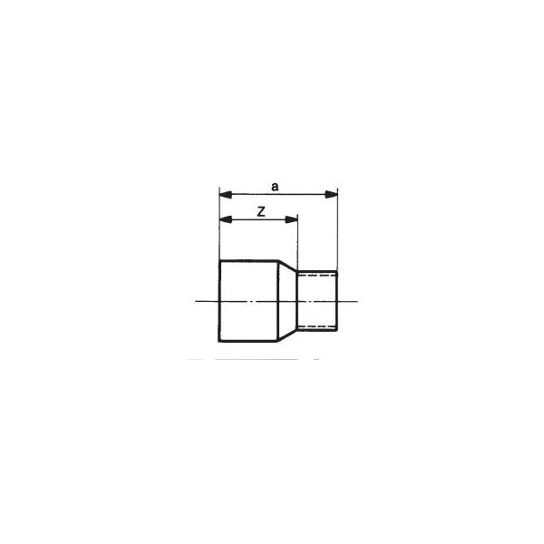 Conex Łącznik redukcyjny serii 5000 28 x 18mm (5243028018000)