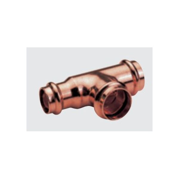 Conex Trójnik redukcyjny miedziany serii B Press 22 x 18 x 22mm (P513002218022)