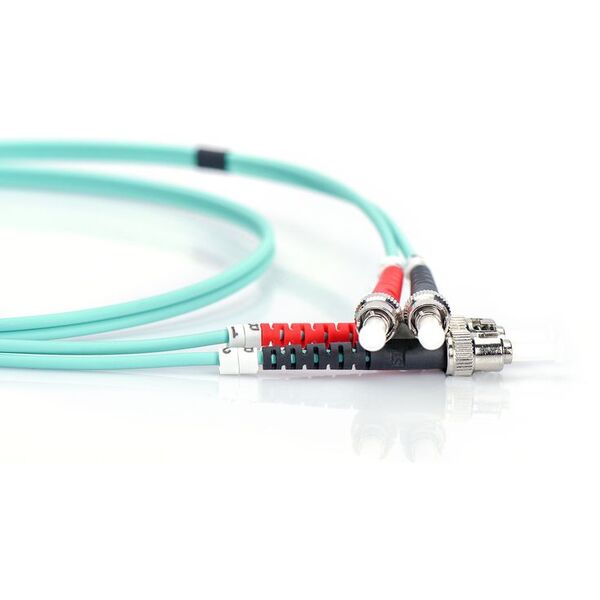 Digitus Patchcord Światłowodowy ST -> ST OM3, 1m (DK-2511-01/3)