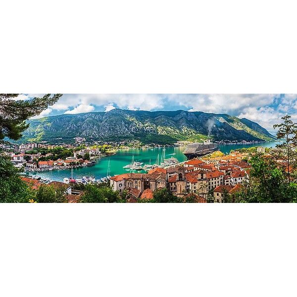 Trefl Puzzle 500 elementów Panorama - Kotor, Czarnogóra (GXP-645442)