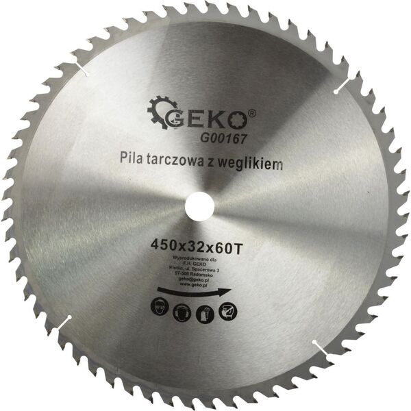 Geko tarcza do drewna 450x32x60T (G00167)
