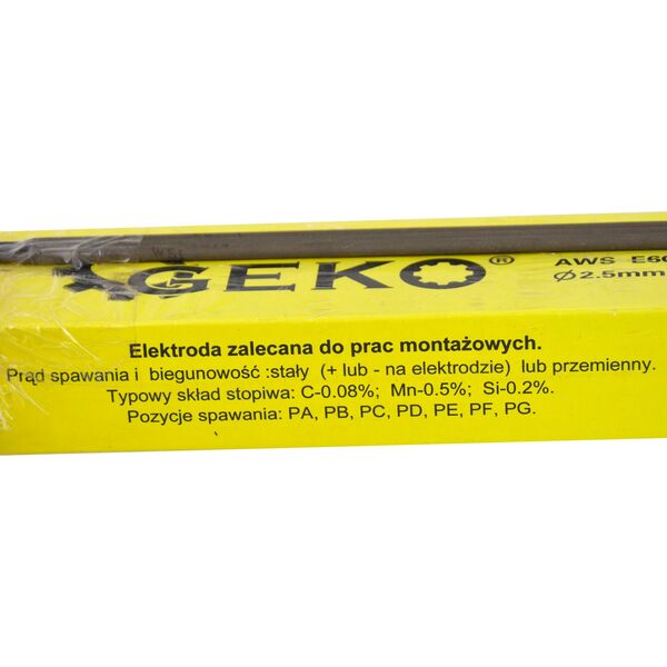 Geko Elektrody spawalnicze 2,5mmx300mm różowe (2,5kg) (8)