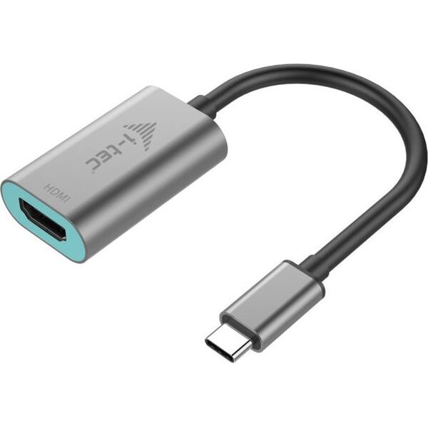 Adapter USB I-TEC USB-C - HDMI Srebrny  (C31METALHDMI60HZ)