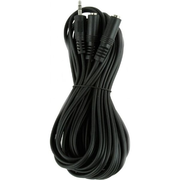 Kabel Gembird Jack 3.5mm - Jack 3.5mm x2 5m czarny (CCA-415)