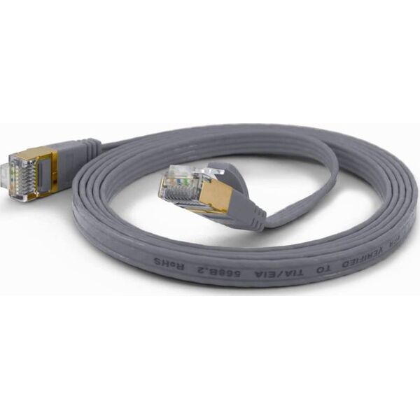 Wantec Wantec 7301 F/FTP (FFTP) gray 2m Cat6a Network cable (7301)