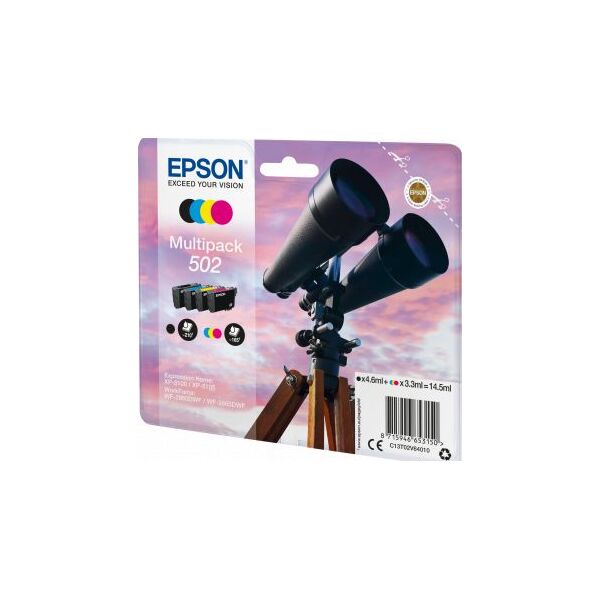 Tusz Epson Zestaw tuszy 502 (CMYK)