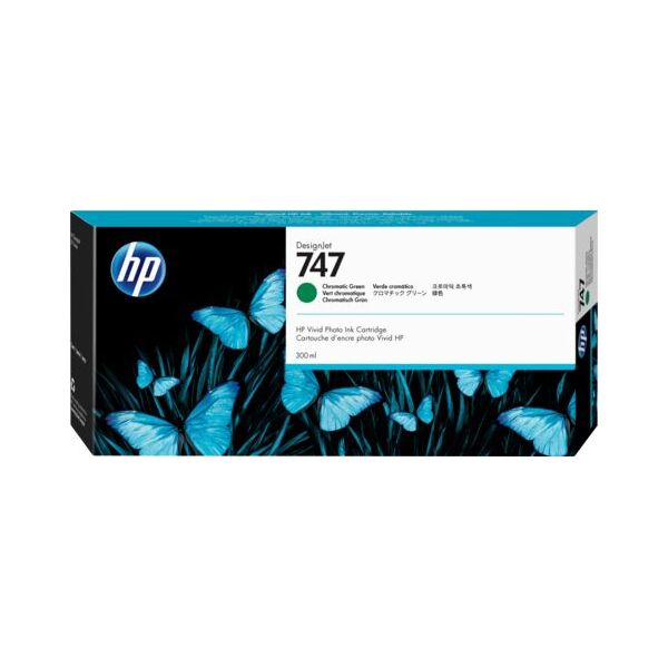 Tusz HP Tusz P2V84A, HP 747 (Chromatic Green)
