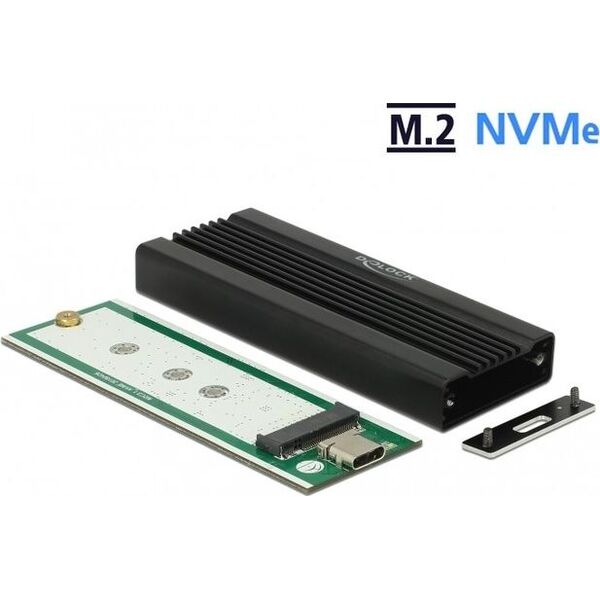 Kieszeń Delock M.2 NVMe PCIe SSD - USB 3.1 Gen 2 Type-C (42600)