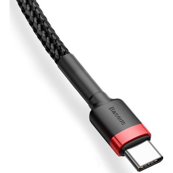 Kabel USB Baseus USB-C - USB-C 2 m Czarny (CATKLF-H91)