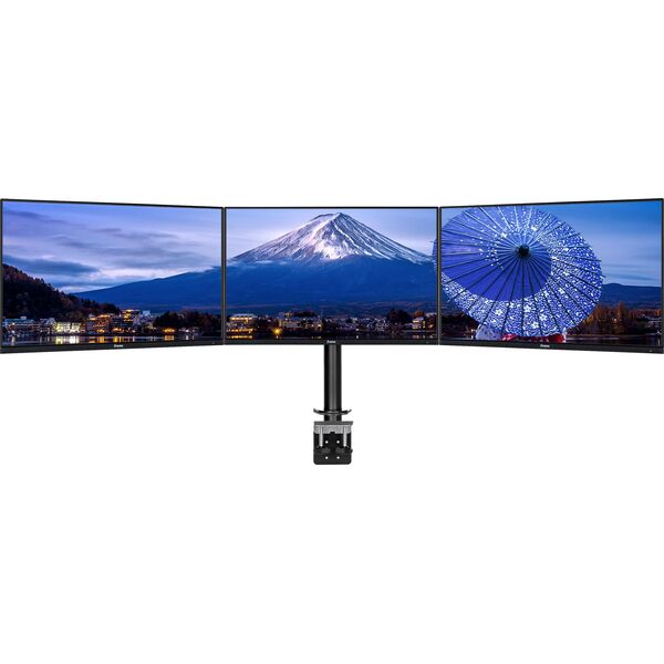 iiyama Uchwyt biurkowy na 3 monitory 10" - 27" (DS1003C-B1)