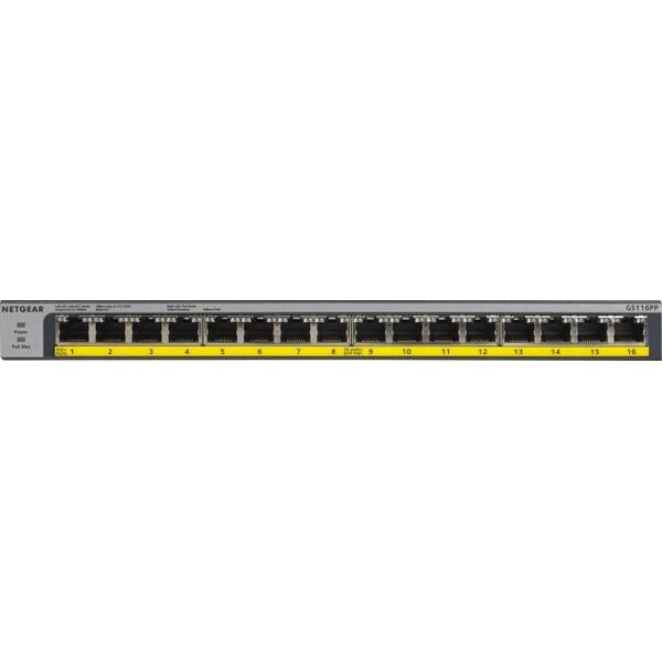 Switch NETGEAR GS116PP-100EUS