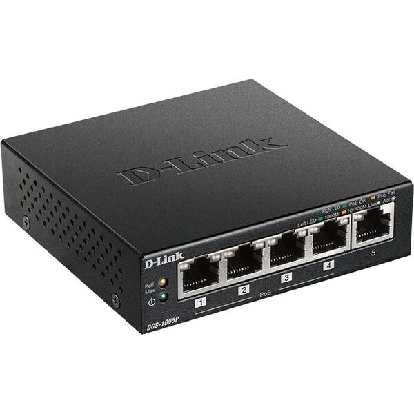 Switch D-Link DGS-1005P/E