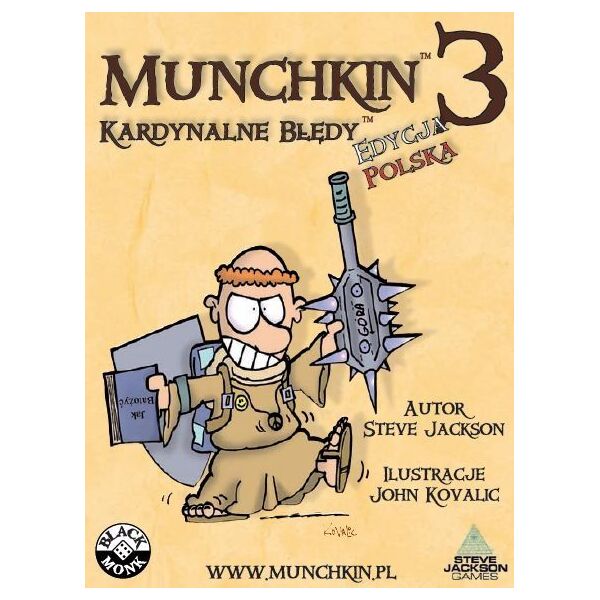 Black Monk Munchkin 3 - Kardynalne Błędy