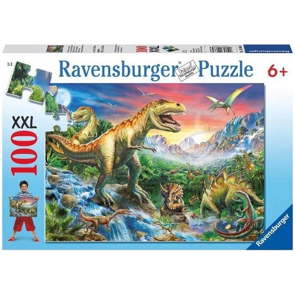 Ravensburger 100 elementów XXL Epoka Dinozaurów