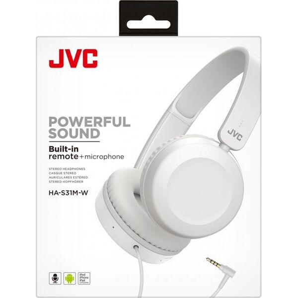 Słuchawki JVC HA-S31M (HA-S31M-W-E)