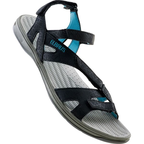 Elbrus Sandały damskie Laren Black/Light blue r. 37