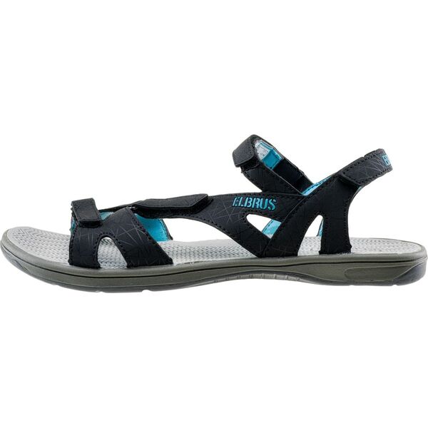 Elbrus Sandały damskie Laren Black/Light blue r. 36