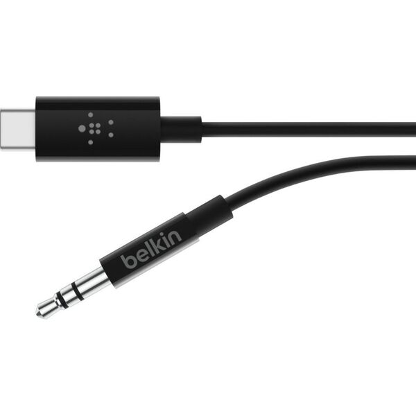 Kabel USB Belkin USB-C - 0.9 m Czarny (F7U079bt03-BLK)