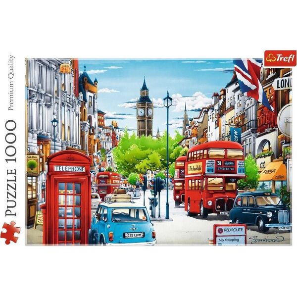 Trefl Puzzle 1000 Ulica Londynu