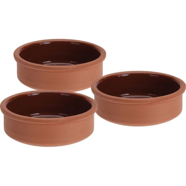 Excellent Houseware Miseczka miska kokilka do zapiekania 3 szt uniwersalny