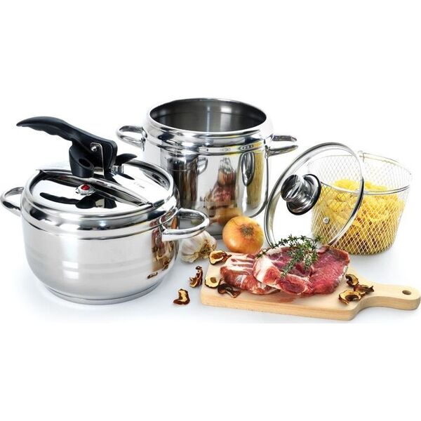 Orion Szybkowar 2x garnek zestaw PROFI DUO 3,5+5L ORION uniwersalny