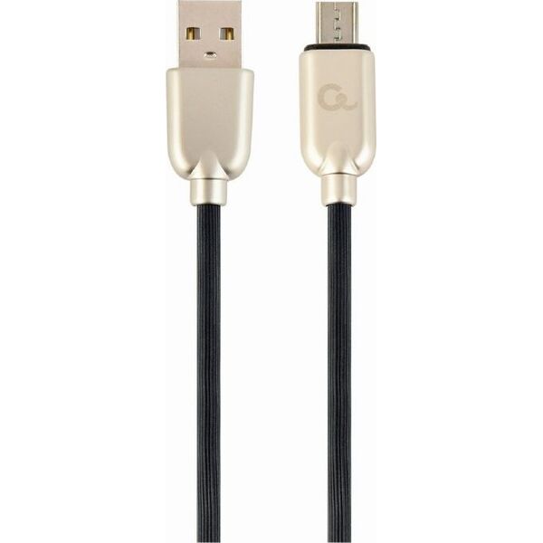 Kabel USB Gembird USB-A - microUSB 2 m Czarny (CC-USB2R-AMmBM-2M)