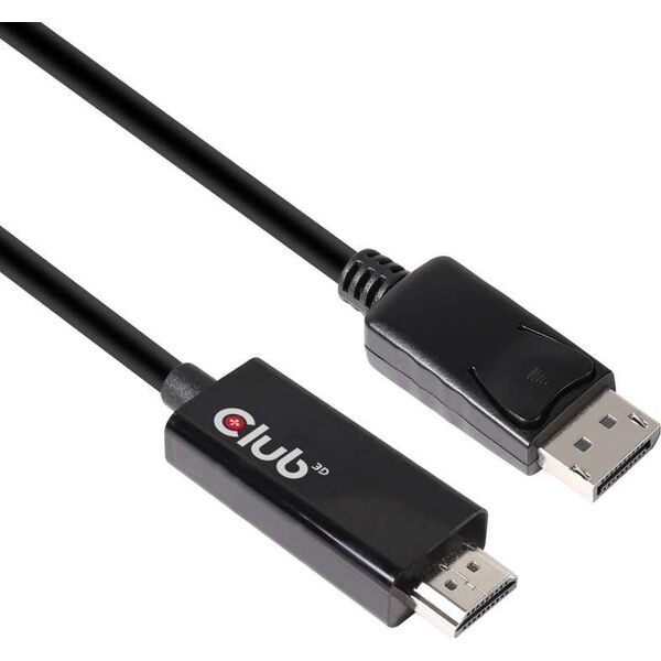 Kabel Club 3D DisplayPort - HDMI 2m czarny (CAC-1082)