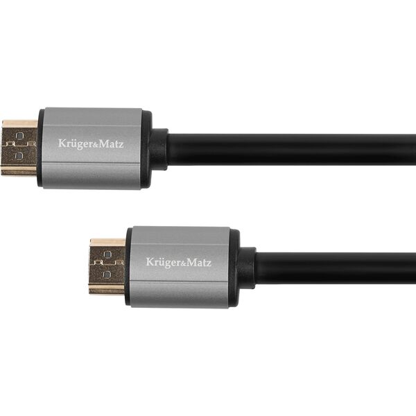Kabel Kruger&Matz HDMI - HDMI 15m czarny (KM1206)