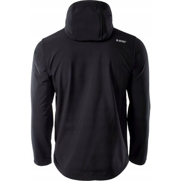 Kurtka męska Hi-Tec Caen czarno-pomarańczowa r. 2XL