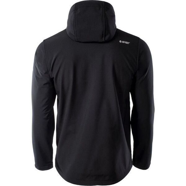 Kurtka męska Hi-Tec Caen czarno-pomarańczowa r. XL