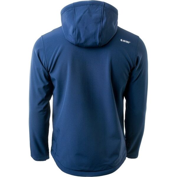 Kurtka męska Hi-Tec SOFTSHELL CAEN DRESS BLUES/COPEL BLUE XL