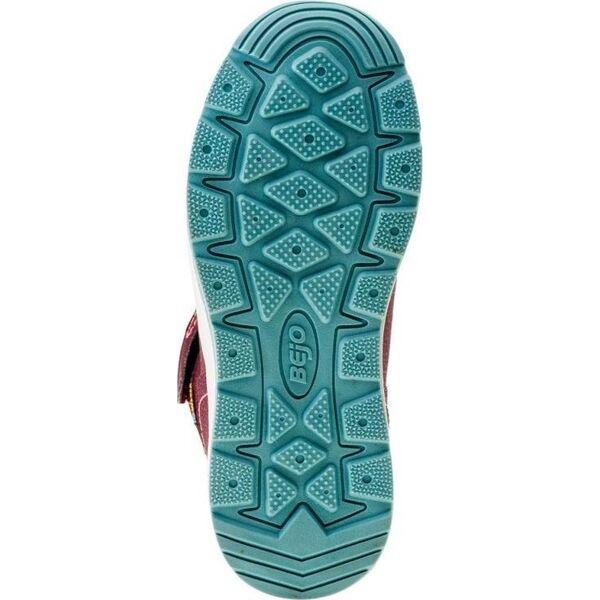 Bejo BUTY WYSOKIE DIBIS JR BURGUNDY/TURQUOISE/WATERMELON RED 30