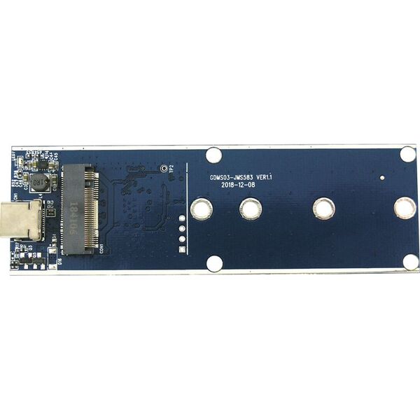 Kieszeń LC-Power M.2 NVMe - USB-C 3.2 Gen 2 (LC-M2-C-NVME)