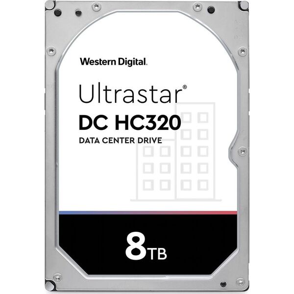 Dysk serwerowy WD Ultrastar DC HC320 8TB 3.5'' SAS-3 (12Gb/s)  (0B36400)
