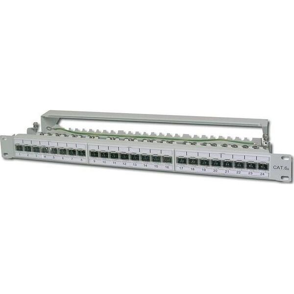 Digitus Digitus Patchpanel 19 Cat 6a EA 24 black