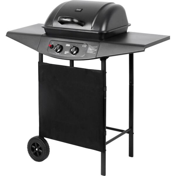 Teesa BBQ 2000 Grill ogrodowy gazowy 5 kW 34 cm x 46 cm