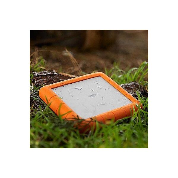Dysk zewnętrzny HDD LaCie Rugged Raid 8TB Srebrno-pomarańczowy (STHT8000800)