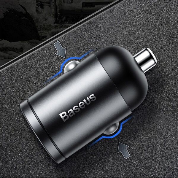 Ładowarka Baseus Tiny Star 1x USB-A 3 A  (BRA007449)