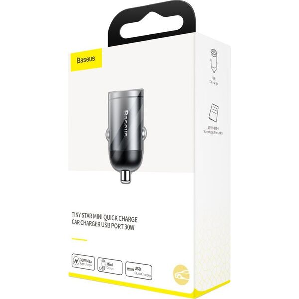 Ładowarka Baseus Tiny Star 1x USB-A 3 A  (BRA007449)