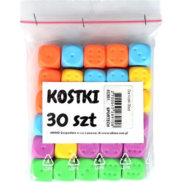 Abino Gra Kostki 30 sztuk (S45281)