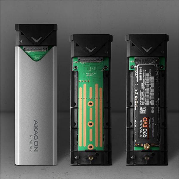Kieszeń Axagon USB-C 3.2 Gen 2 - M.2 NVMe SSD (EEM2-UG2)