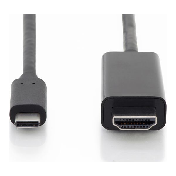 Kabel USB Digitus USB-C - HDMI 5 m Czarny (AK-300330-050-S)