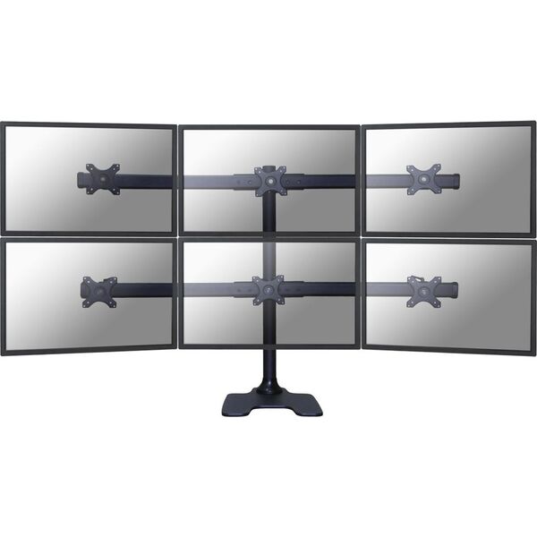 Neomounts Stojak biurkowy na 6 monitorów 10" - 27" (FPMA-D700DD6)