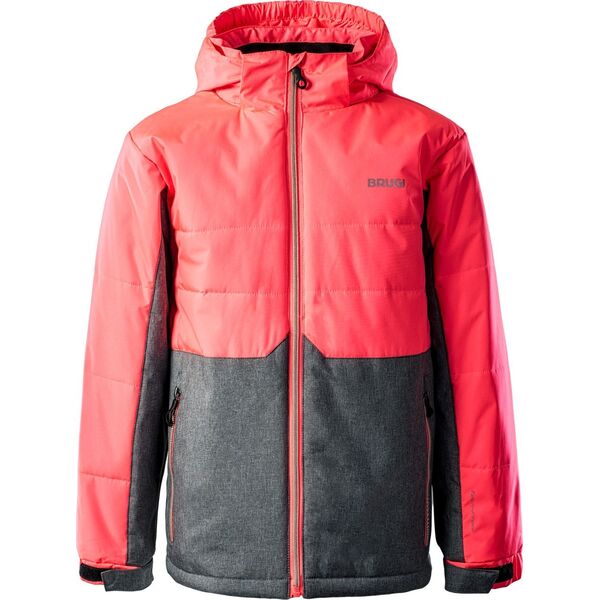 Brugi Kurtka narciarska dziecięca 1Ai6 Fuxia/Fluo r. 152-158