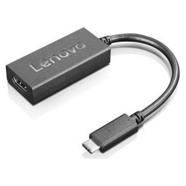 Kabel Lenovo DisplayPort - HDMI 0.15m czarny (4X90R61023)